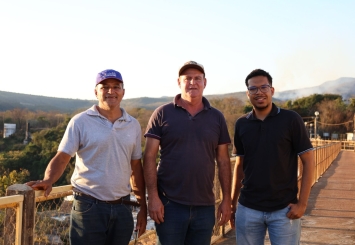 Visita técnica às instalações da Usina Hidrelétrica de Paraúna