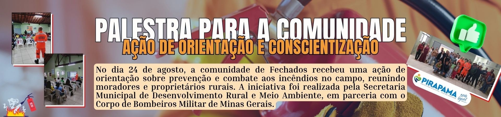 Palestra de Combate a Incêndio