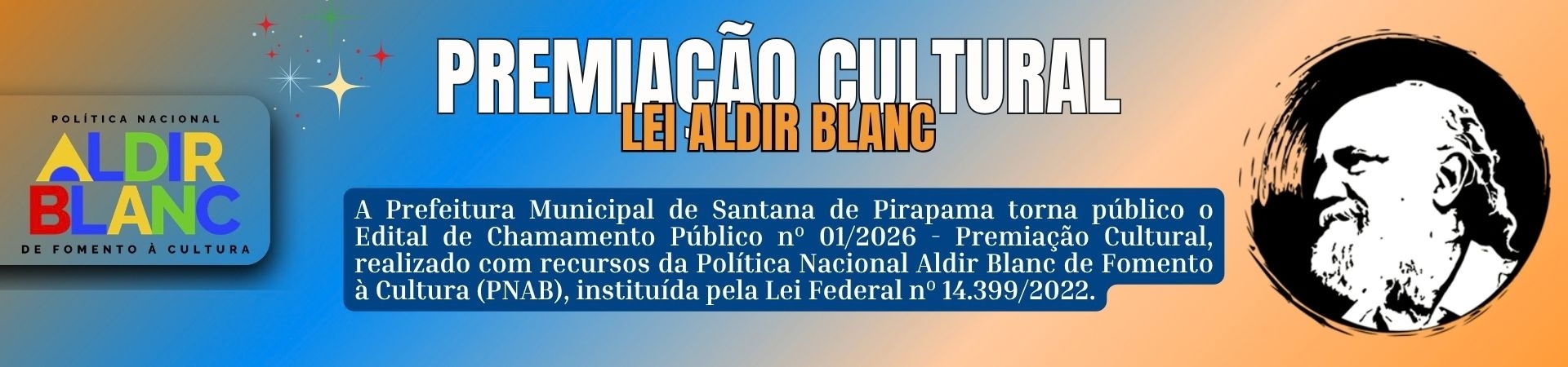 POLÍTICA NACIONAL ALDIR BLANC – PNAB 2026