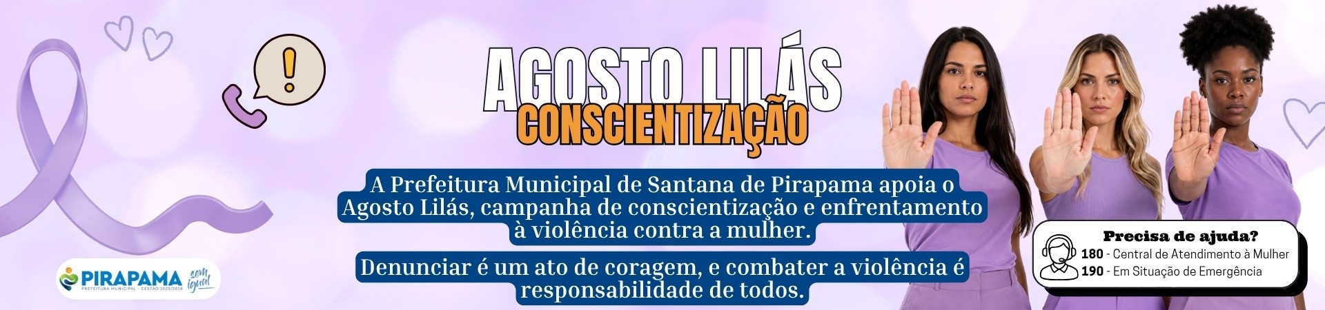 Agosto Lilás