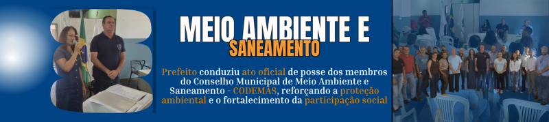 Prefeitura realiza posse do CODEMAS e fortalece gestão ambiental em Santan...