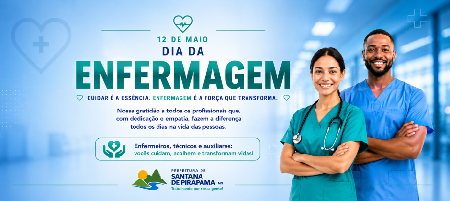 Prefeitura de Santana de Pirapama homenageia profissionais da enfermagem pelo compromisso com a vida